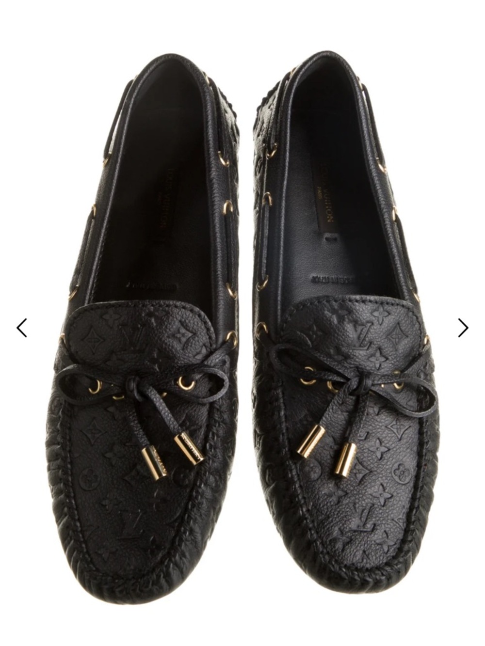 Louis Vuitton Monogram Leather Loafers 
Size: 7.5 | IT 37.5 - Picture 6 of 10